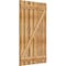 Ekena Millwork Spaced Board-n-Batten Shutters w/Z-Bar, Rough Sawn Western Red Cedar, 34 3/4W x 56H, PR RBS06Z35X056RWR - alternate 3